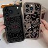 Pokemon Gengar Phone Cover Case for Apple iPhone 17 Pro Max 16 11 15 XS 14 Plus XR Air 13 Mini 16e 12