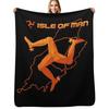 Isle of Man Klassische Karte Decke Weich Kariert Flauschig Camping Luxus Designer Decken