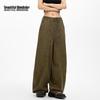 Beautiful Wardrobe Women's High-Waist Pure Cotton Loose Casual Pants