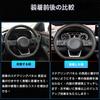 Bmolpt Leather Steering Wheel Cover for Nissan Serena and C28 Series 2022 Interior Custom Stain and Scratch Custom Easy Set C28, NC28, FC28, FNC28,