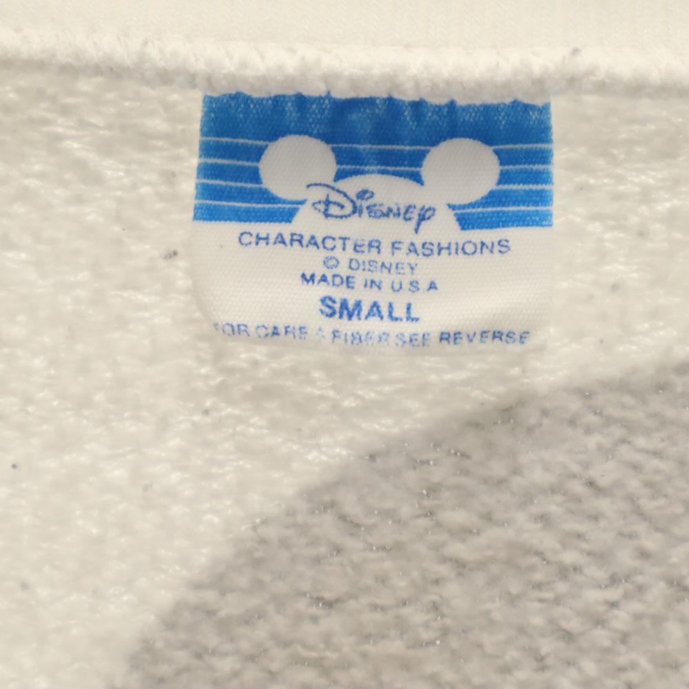 Disney 90s Old USA made double-sided printing Long sleeve trainer Men's Used