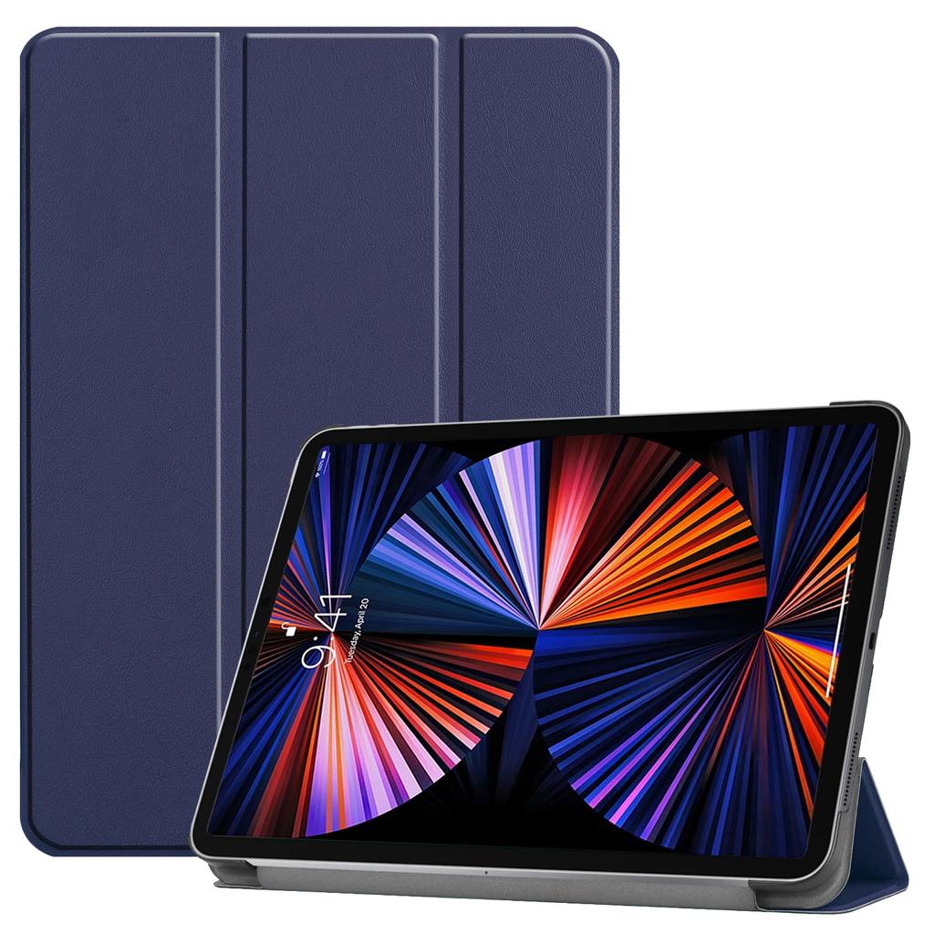 Hülle für Apple iPad pro 12.9 2021 PU Klappständer-Abdeckung für Apple iPad pro 12.9 2018/2020/2021/2022 Tablet-Hülle Funda