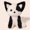 Flauschiger Fuchs Plüschkatzenspielzeug Eichhörnchen Zeichentricktier Baby Begleitpuppe Schreibtischornamente Serie Süßes Geburtstagsgeschenk für Kinder Freunde