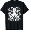 Vintage Octopus Retro Graphic Octopuses Design Unisex T-Shirt