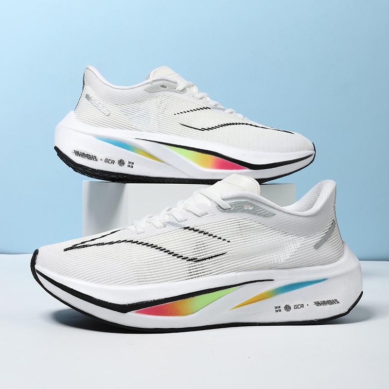 Feidian 4C carbon board ultra-light student junior high school student running shoes male breathable professional racing shock absorption older chil