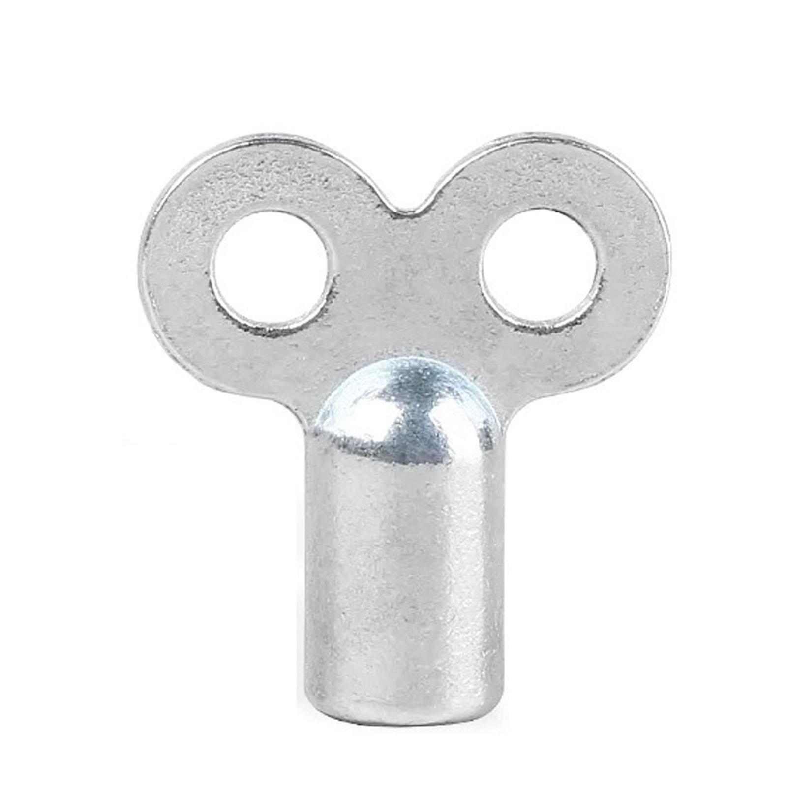 

Ключ для випуску повітря з радіатора, Чотирикутний, Маленький ключ для аксесуарів радіатора, Інструмент для випускання повітря з системи опалення One Size срібний