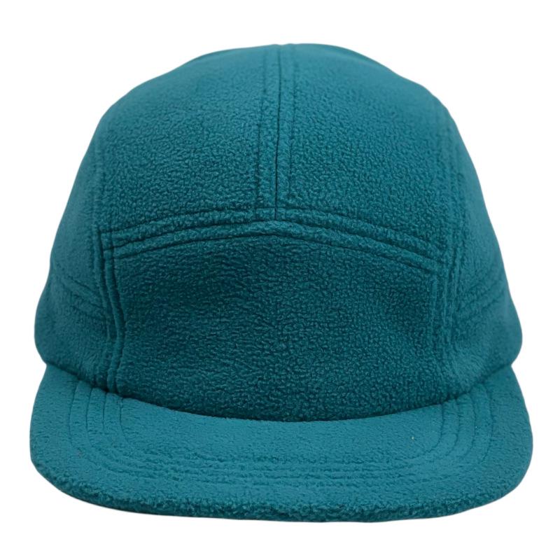 

Бейсболка из корейского овчины и флиса, унисекс, осень/зима, ретро-шляпа с плоскими полями Adjustable озеро синий
