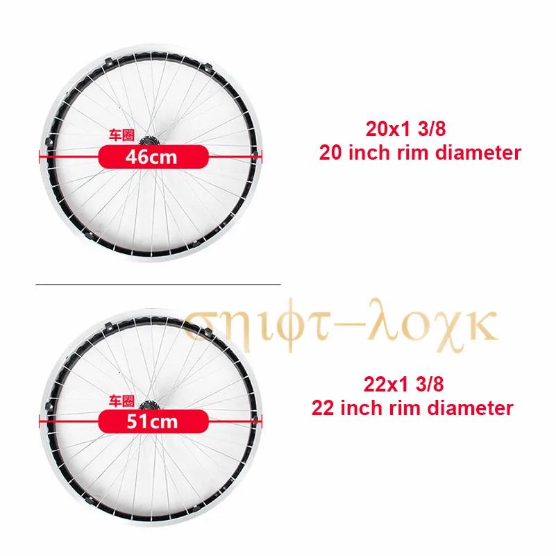 20 22 24 26 Pollici 22X1 3/8 20X1 3/8 24X1 3/8 26X1 3/8 Pneumatico Gonfiabile-Senza Camera d'Aria Pneumatico Solido Ruota Posteriore Sedia a Rotelle Manuale
