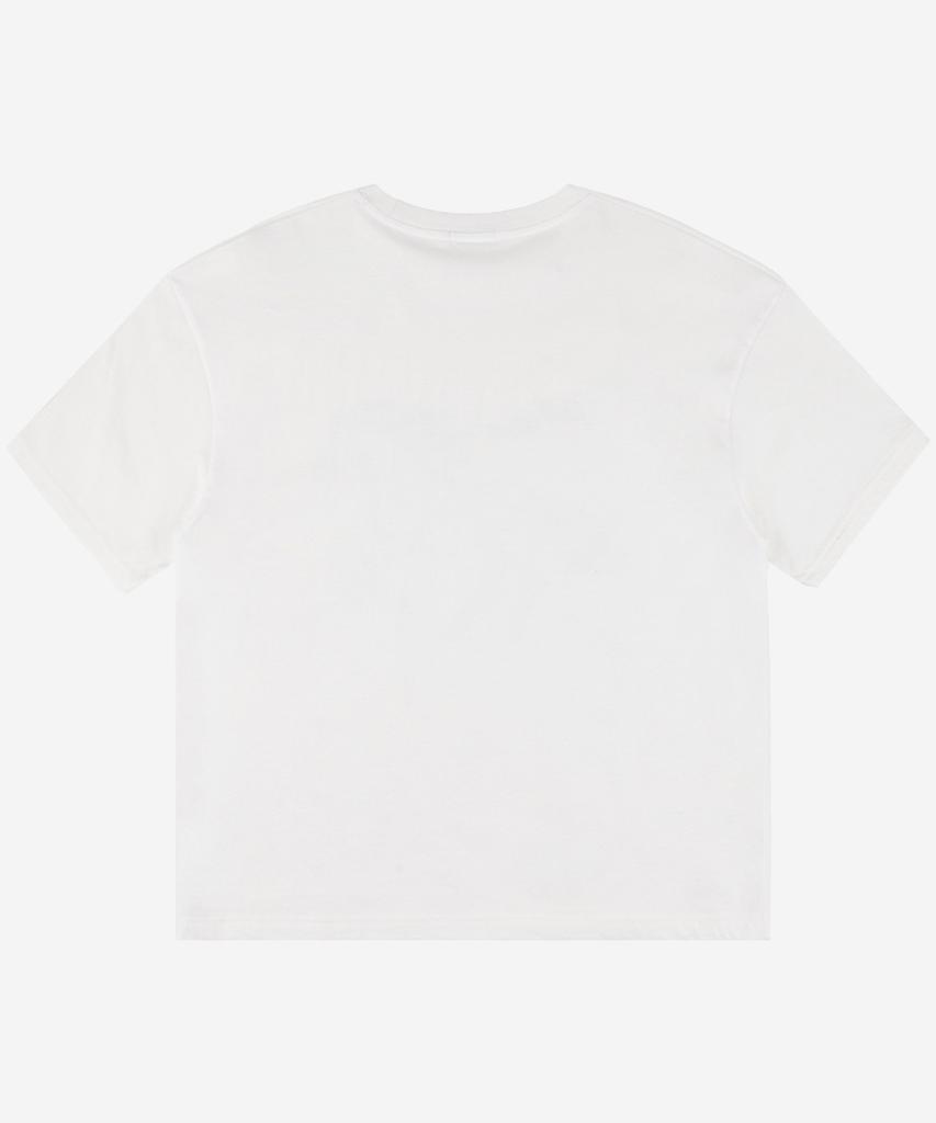 Nodi Flow Arrow Horse Crop Tee Ivory