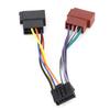 Radio Wire Harness Car Stereo Harness 16 Pin Port Mini ISO 8 Pin Plug Wiring Cable Fit Pioneer 2003
