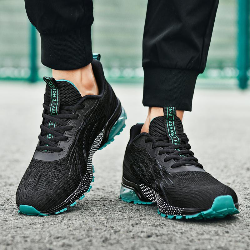 Fashion 2024 New Trendy Cushioned Running Shoes for Sports and Leisure Men Size 48 with A Unique Design for Flat Bottomed Walking Shoes