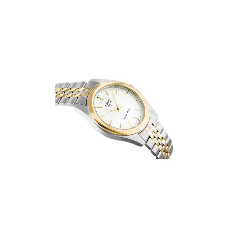 Casio STANDARD Series ENTICER Series Classic Business Waterproof Quartz Movement Stainless Steel Strap Japanese and Korean Watch Men's MTP-1129G-7A