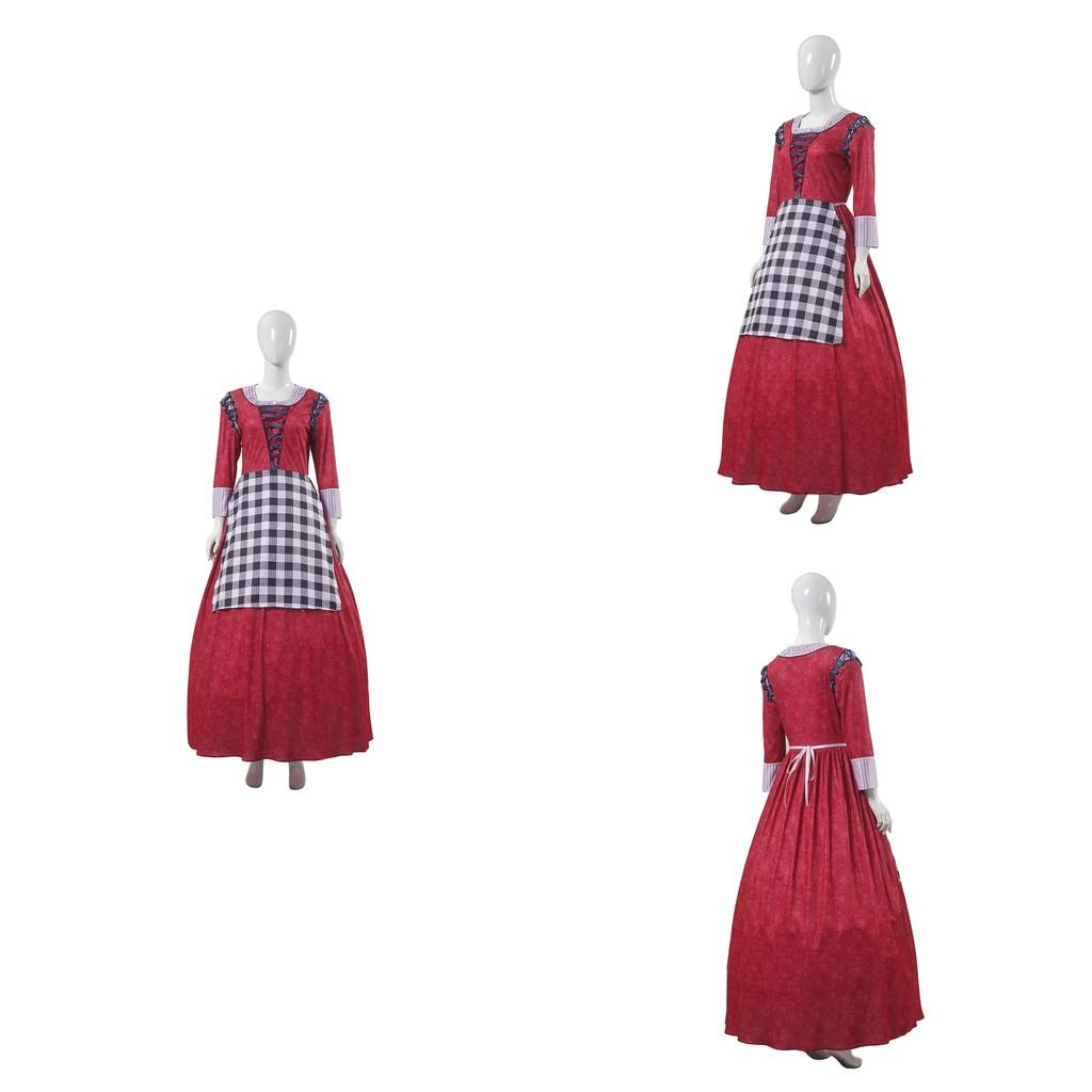 Snow Movie White Live Action Cosplay Red Dress Live Stage Costume Performance