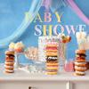 Acrylic Donut Stand, Removable Clear Donut Display Stand Bagels Holder for Party Wedding Birthday Treat Display Corner Decor