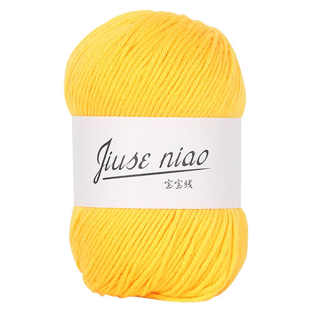 6-strand Pure Cotton Thin Yarn for Crochet Hand Stitching Knitting Baby Threads