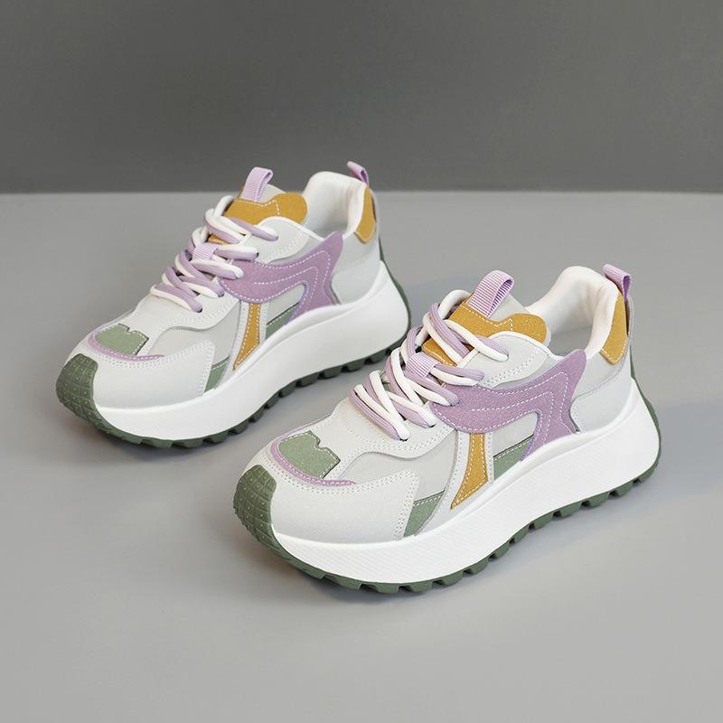 2026 Thick Soled Non Slip Casual Running Shoes Women Breathable Comfort Sneakers Tenis Masculino Shoes for Women Zapatos