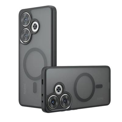 Pro Magsafe Nárazuvzdorné Akrylové Pouzdro na Telefon pro Redmi Turbo 3 Note 13 Pro K70 4G 5G POCO X6 Pro F6 F7 Magnetický Tvrdý Nárazník Matný Kryt