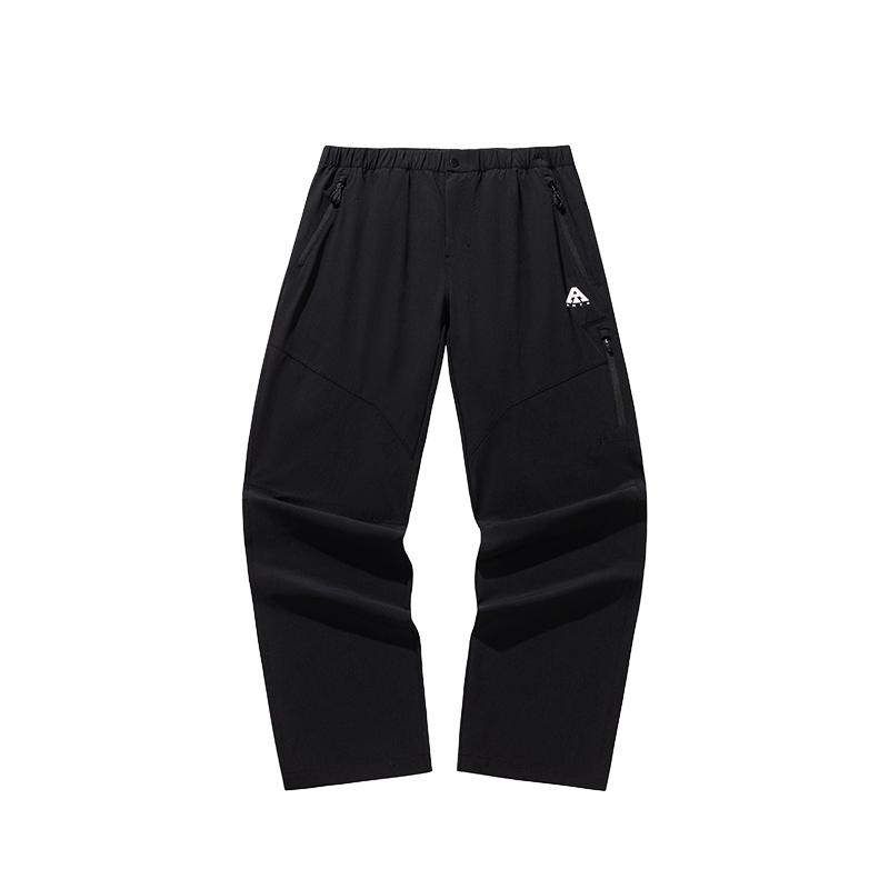 Anta Outdoors Woven Sports Long Pants Summer Casual Pants Men bottoms Basic-Black 952626504-3 S