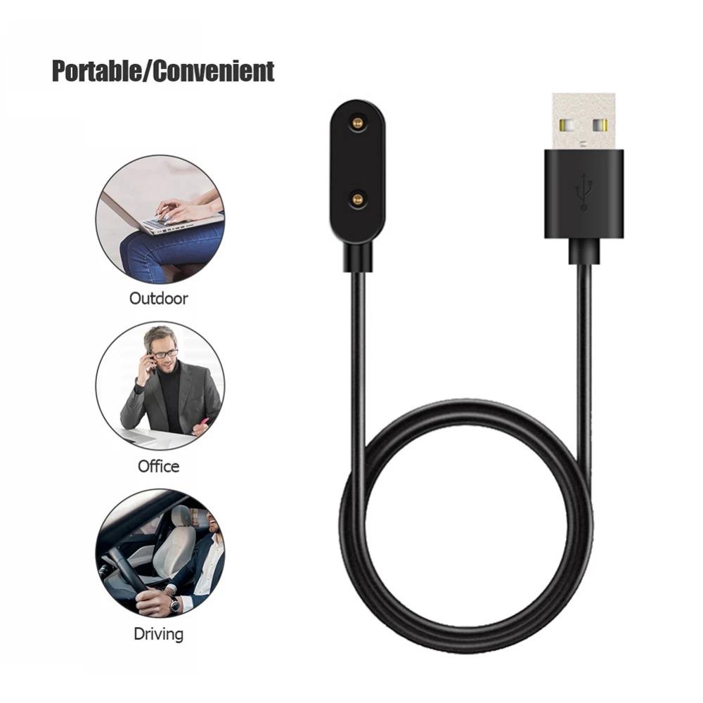 Charger For Honor Choice Watch/Honor Band 6/6 Pro/Huawei Watch Fit/Fit 3 Smart Watch Portable 2pin USB Charging Cable Adapter