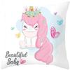 Cute Animals Printing Throw Pillow Case Home Decor for Sofa Bedroom Polyester Cushion cover Designer Funda Cojines x
