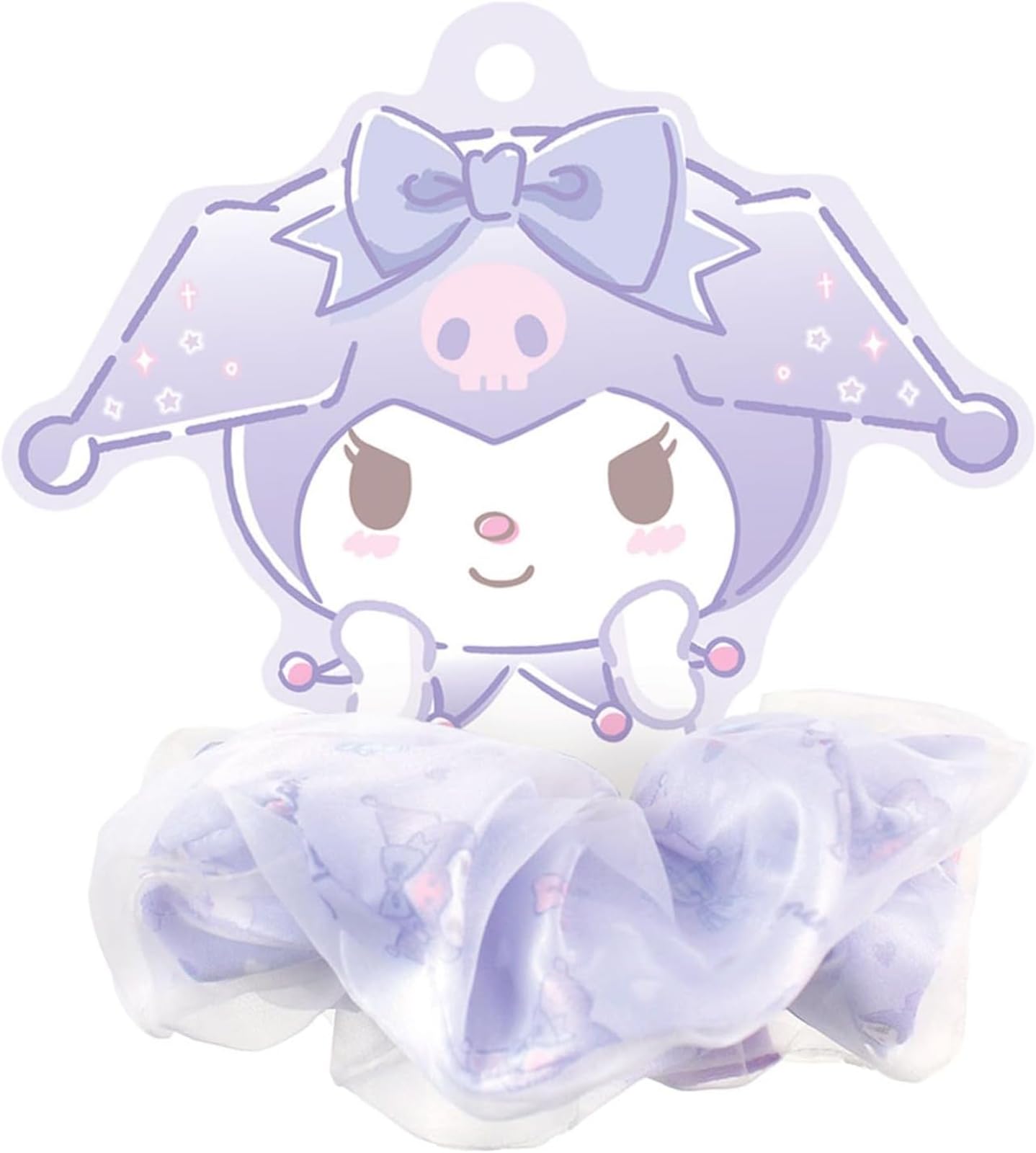 

Tees Factory Sanrio Kuromi Персонажи Многослойная резинка для волос, Прибл.. Диаметр 110 мм x Глубина 40 мм, SR-5537830KU