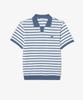 LACOSTE Men'S Contrast Neck Striped Short Sleeve Polo Shirt Ph486E-56G 776