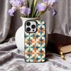 T-Tile M-Moroccan Cool Art Phone Case For iPhone17,16,15,14,13,12,11 Plus,Pro Max Black Candy silver phone case