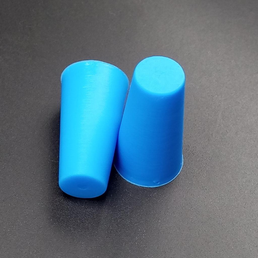 Komplettes Set von 60 Silikon-Sortimentskegelstopfen Silikonstopfen Konische Lochstopfen für Laborgeräte & Lochabdeckung