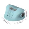Cervical Massage Pillow Portable Wireless Neck Massager Heat & Shiatsu Ergonomic Neck Support for Home Office Travel