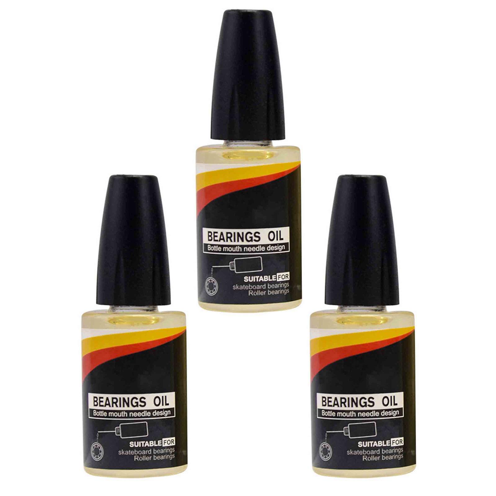 

3 Bottles 20ml Bearing Lubricating Oil Skateboard Bearings Repair Oil Low Viscosity Lubricant Bearing Lubricating Oil