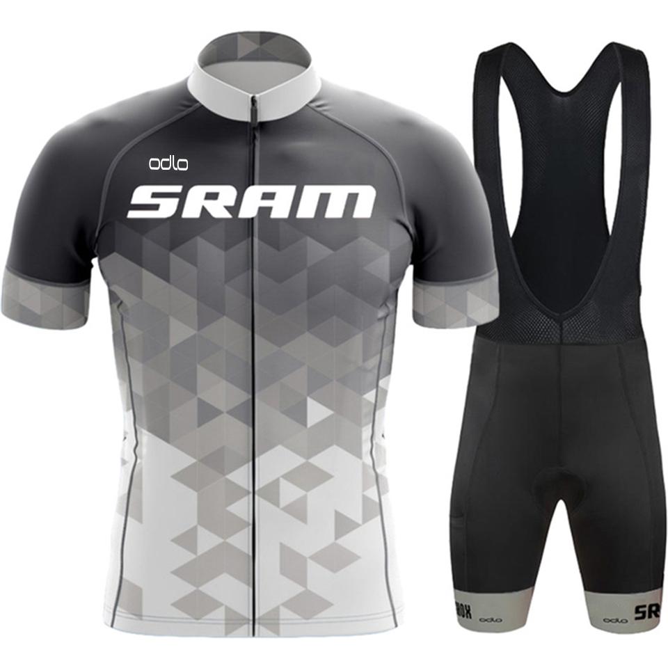 2026 SRAM Cyklistický dres Sada Letní cyklistické oblečení MTB oblečení na kolo Uniforma Maillot Ropa Ciclismo Pánský cyklistický oblek na kolo