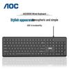 AOC KB100 Silent Wired USB Keyboard