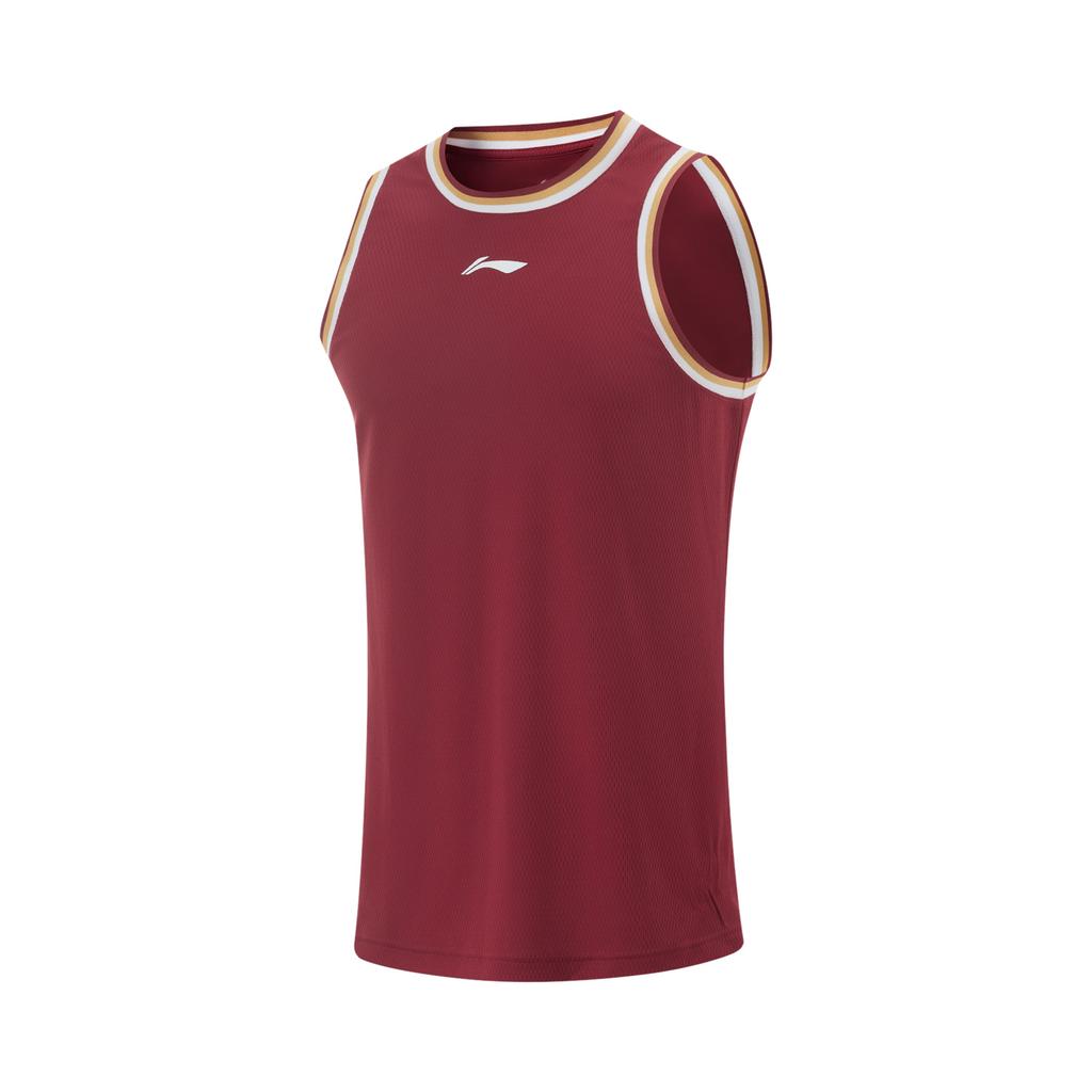 Li Ning Professional Basketball Collection Basketball Suit Men's Zhejiang Red AATV001-13