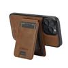 Detachable Magnetic 2 In 1 Leather Case For iPhone17 16 15 14 13 12 11 Pro XS Max Air Plus SE Card Pocket Phone Cover
