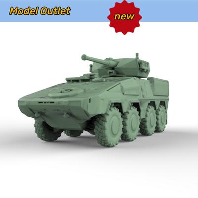 SSMODEL  1/200 Model Kit German PĖSTININKŲ KOVOS MAŠINA VILKAS Light Tank