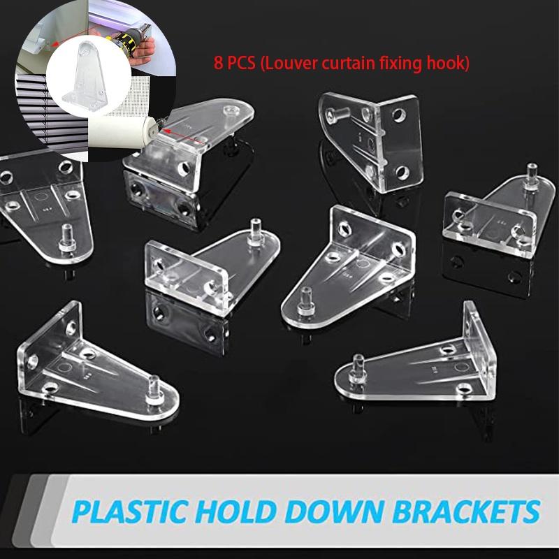 Durable Plastic Windproof Hook For Blinds And Curtains Fits All Types Of Curtains