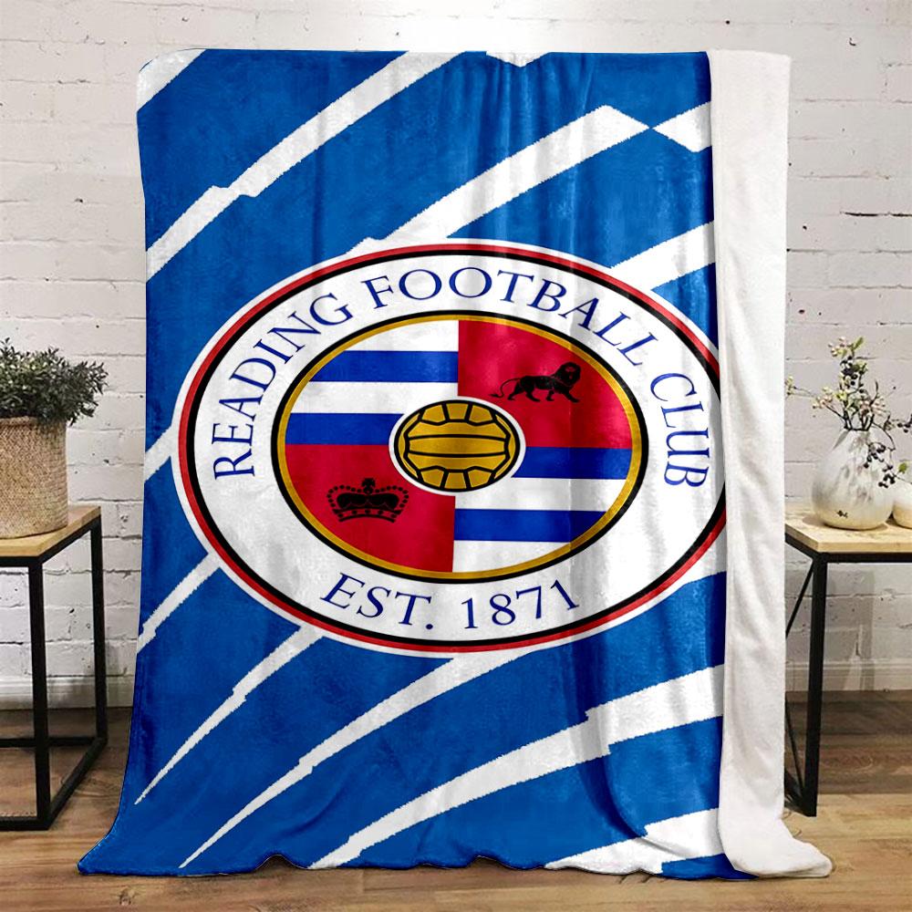 Reading FC Crest Blanket Design Print Blanket Soft and Cozy Perfect for the Living Room Bed Sofa or a Nap,gift
