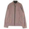 Cotton Check Pattern Multicolor Long Sleeve Swing Top M Men's Used