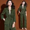 Ensemble blazer cintré en jacquard premium Melanie et pantalon large