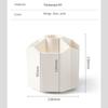 360-Degree Rotating Pen Holder Desktop Storage Box Office Multi-Functional Creative Large Capacity Cute Girl Heart Ins