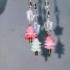 Fashion Star Christmas Tree Phone Charm Straps Car Keys Hanging Pendants Y2K Bag Decoration Lanyard Purse Accessories