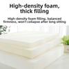 Durable 5cm Thick Seat Cushion High Density Sponge Fast Rebound Office Chair Pad Ultra Soft Breathable Waist Cushion Pain Relief