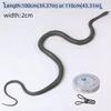 Realistic Simulation Snake S-Shaped Fake Snake Teasing Friends Prank Snake Toy  Cosplay Props