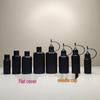 30ml Black Lightproof Bottle for Tattoo Ink, Vape Juice, 10-30ml Needle Dropper for Tattoo Ink Cream, Vape Juice, Nail Polish Remover