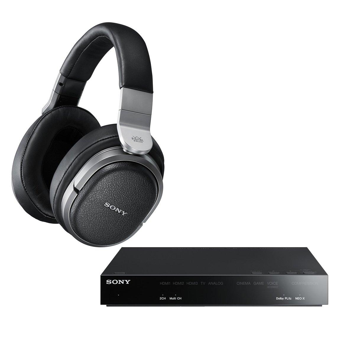 

[Refurbished product] Sony 9.1ch Wireless Digital Surround Headphone System Sealed MDR-HW700DS Black