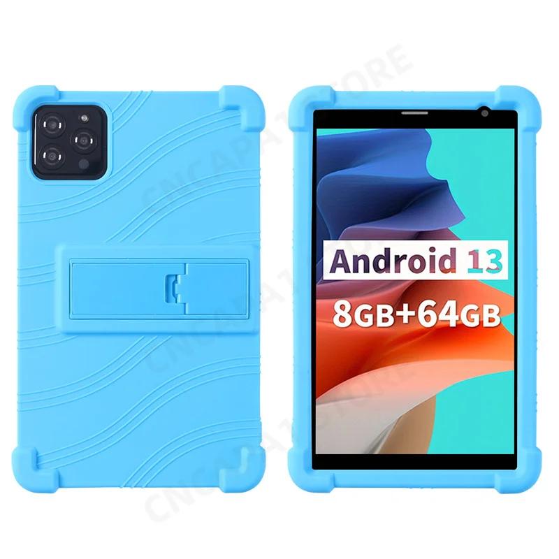 Soft Silicon Cover For PRITOM Tronpad B8 / NEWISION VOLENTEX L8 Case 8" Tablet PC Protector Funda with 4 Shockproof Airbags Soft