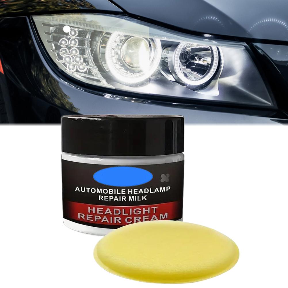 Auto Scheinwerfer Restaurationsset Polituren & Wachse zur Aufarbeitung Vergilbungsreduzierung Oxidationsprävention Entnebelung Aufwertung G2L9