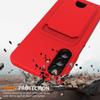For Samsung Galaxy M17 5G/F17 5G/A17 5G/A17 4G Case Liquid Silicone Card Holder Back Phone Cover with Lanyard