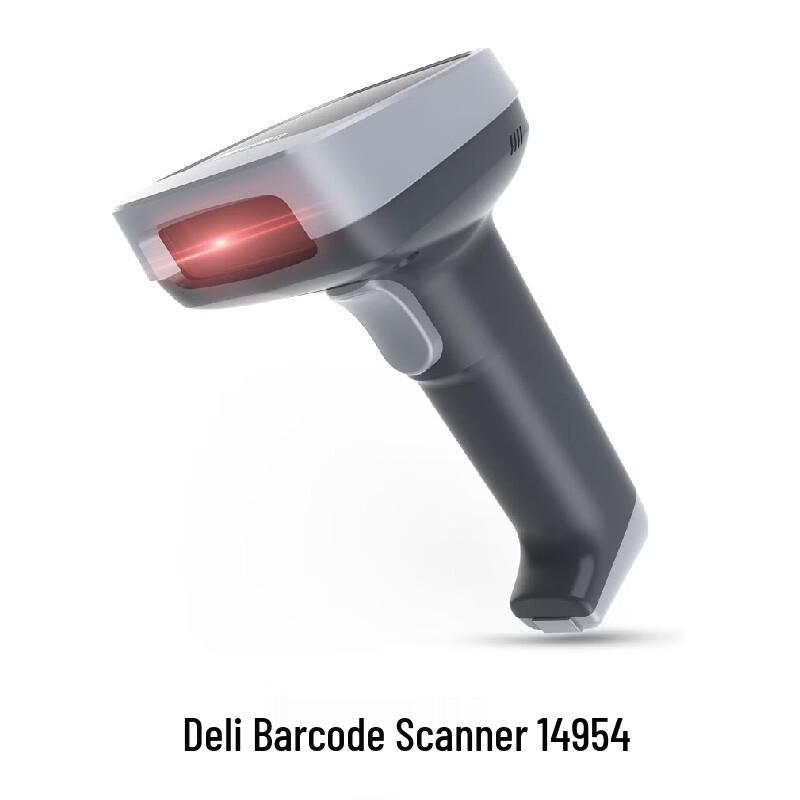Deli Wired 1D Barcode Scanner