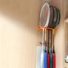 Space Saving Wall Mounted Racket Holder Multiple Racquets Badminton Racket Hook  Home Gym